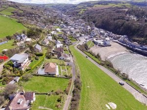 Bay view holiday home in Combe Martin North Devon