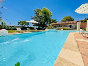Beautiful feature pool