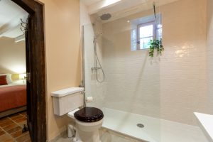 Bedroom 1 shower and wc