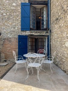 Bedroom 2 above, the TV lounge below