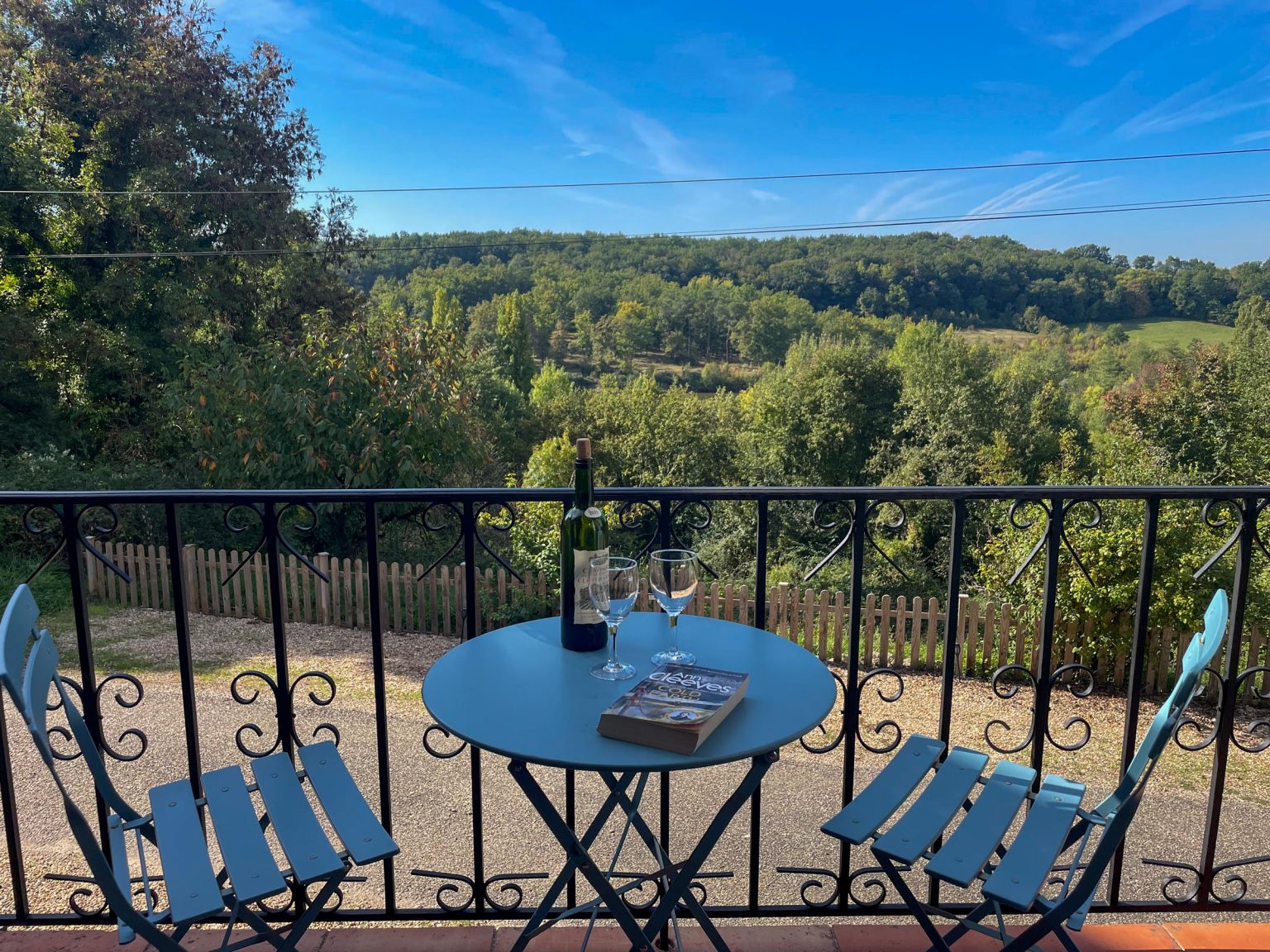 Bedroom 2 balcony and the view