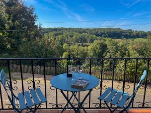 Bedroom 2 balcony and the view