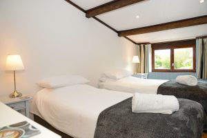 Bedroom 2, 2 single beds can be linked to make a large King size bed