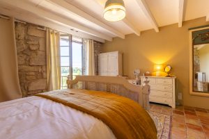 Bedroom 2 with beautiful views, upper floor