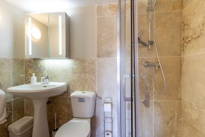 Bedroom 3 shower and wc