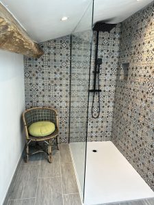 Bedroom 4 shower and separate wc