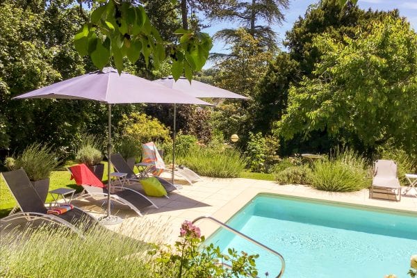 Dordogne villa with a pool in France, South West France Self catering holiday accommodation, Bordeaux wine region Aquitaine near Bergerac and in the Dordogne, Les Tulipiers