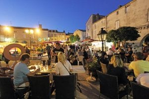 Popular summer night market in Duras and many local towns around the region