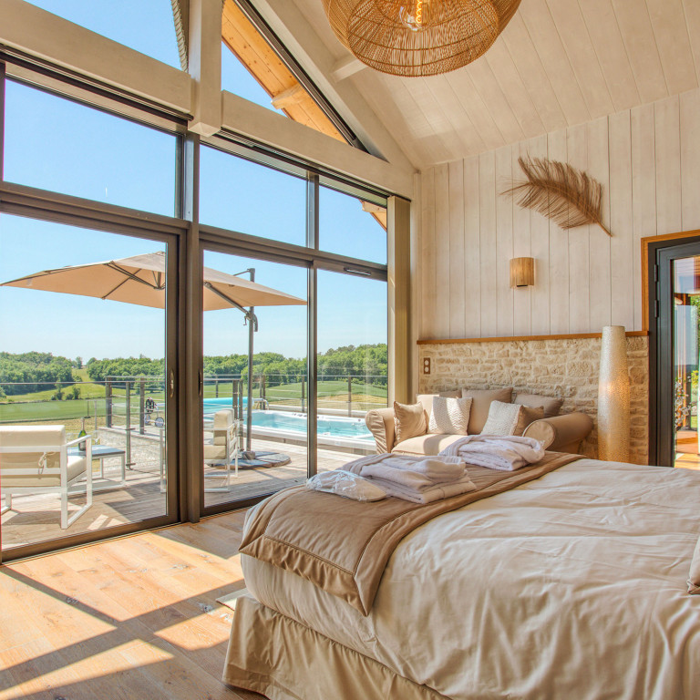Reverie en Perigord holiday lodge Eymet Dordogne sw France