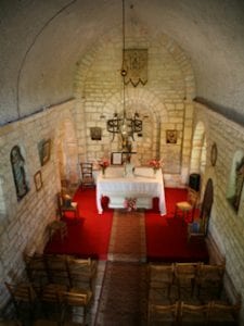 The neighbouring chapel