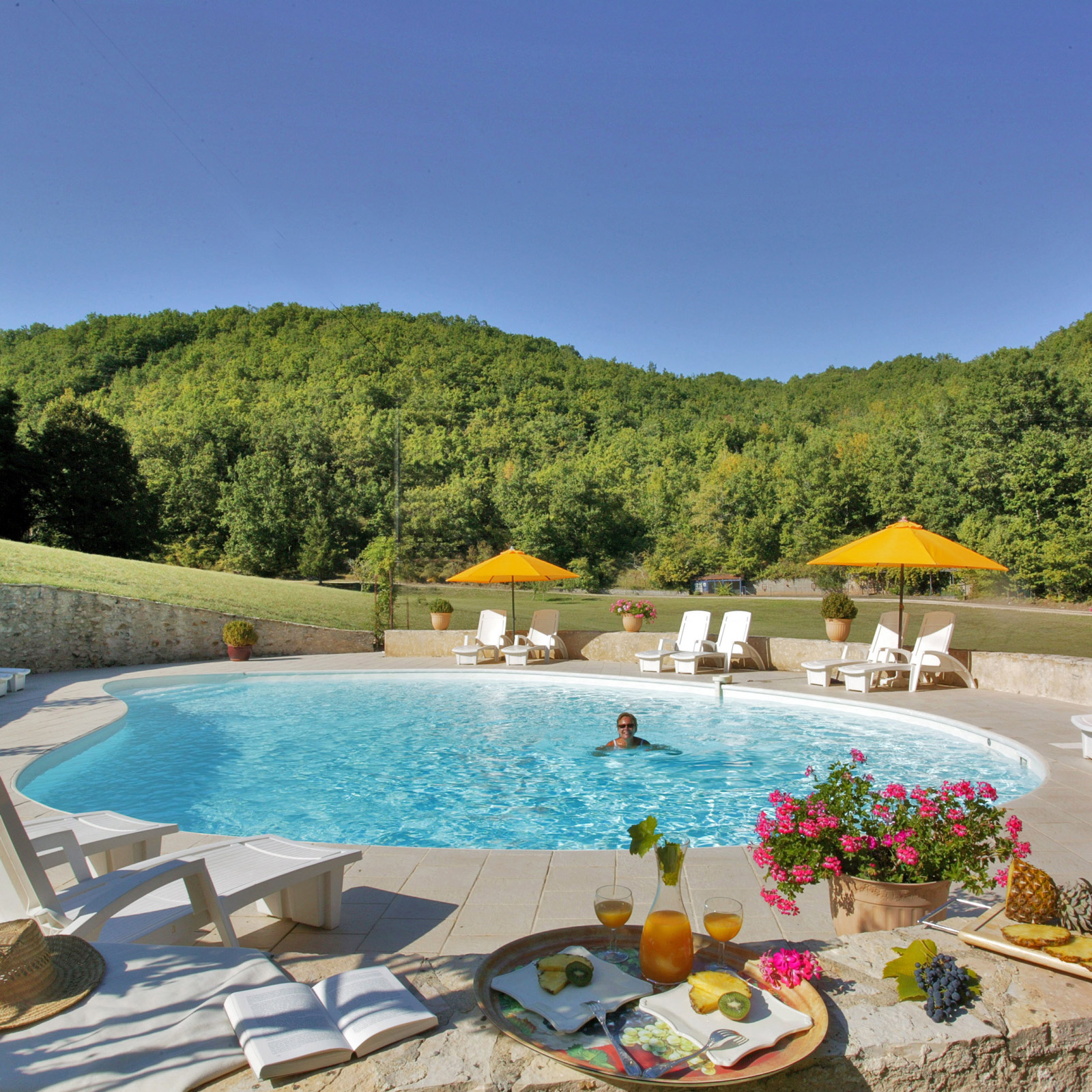 Fonte Neuve villas with a pool, Dordogne France