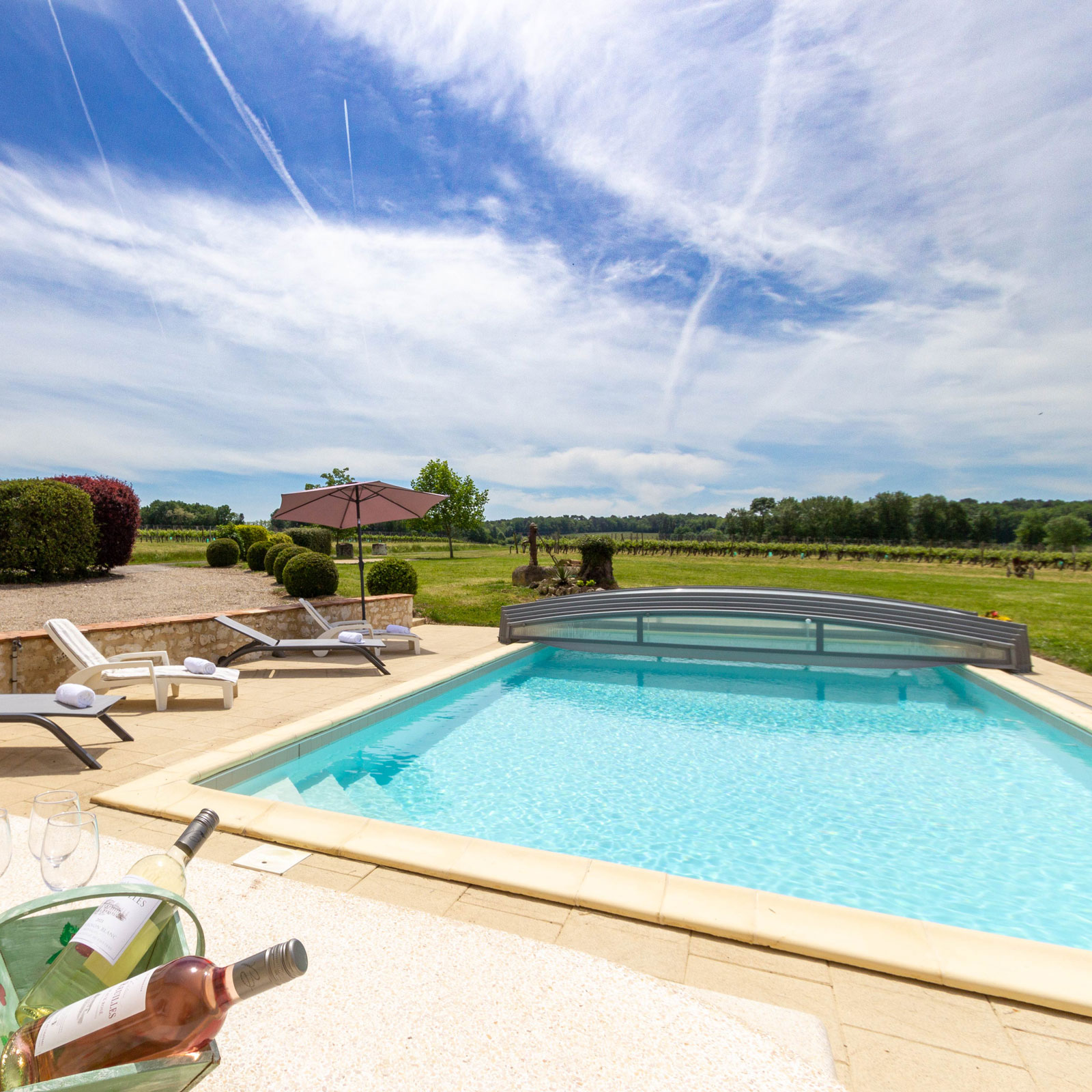 Jubin holiday villa in France near duras and Monsegur, sw France