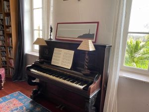 Piano in the lounge