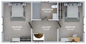 La Prairie, upper floor plan