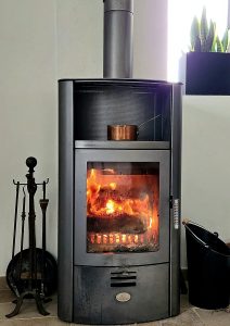 La Prairie wood burner