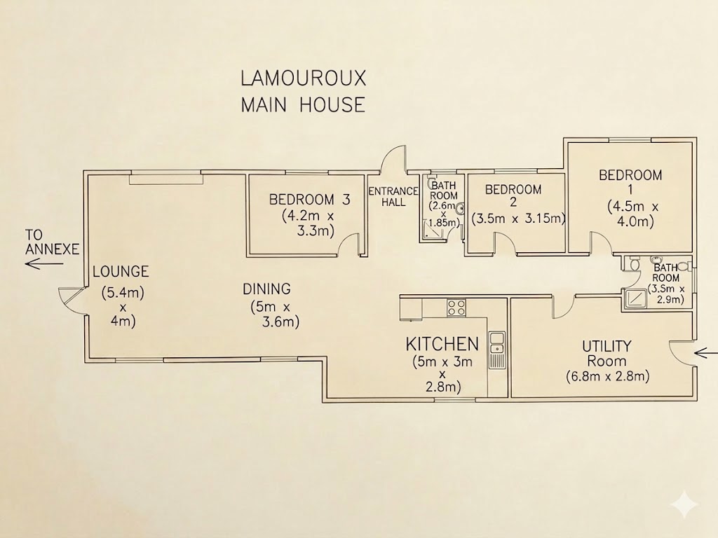 Lamouroux floor plan