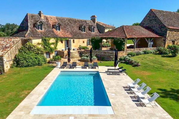 Le Mas holiday villa 24440, Sainte Croix Dordogne France