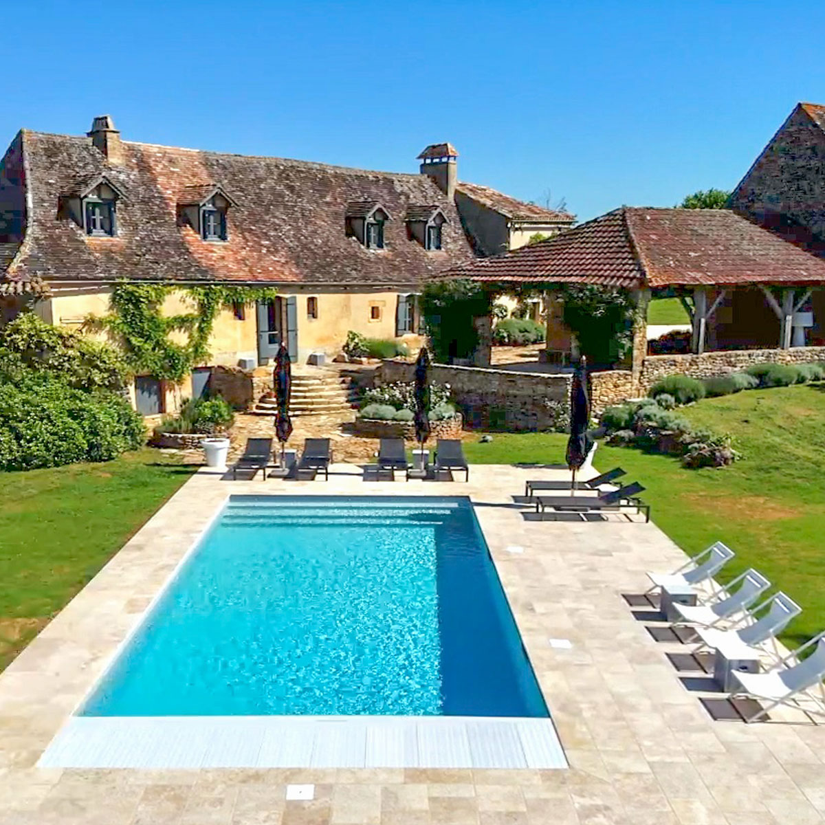 Le Mas holiday villa Dordogne sw France