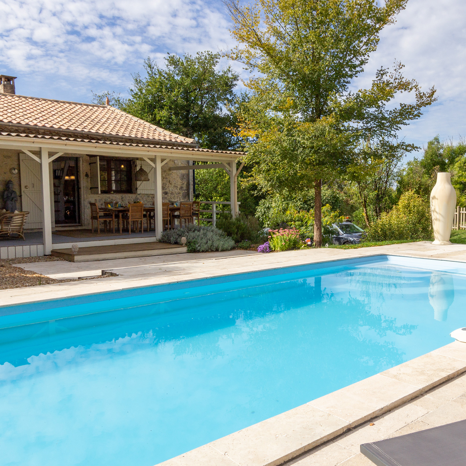 Le Pavillon de Chasse holiday villa near Duras and Monsegur in SW France