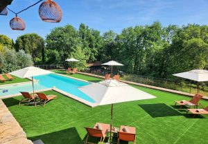 Le Vallon looking from the terrace