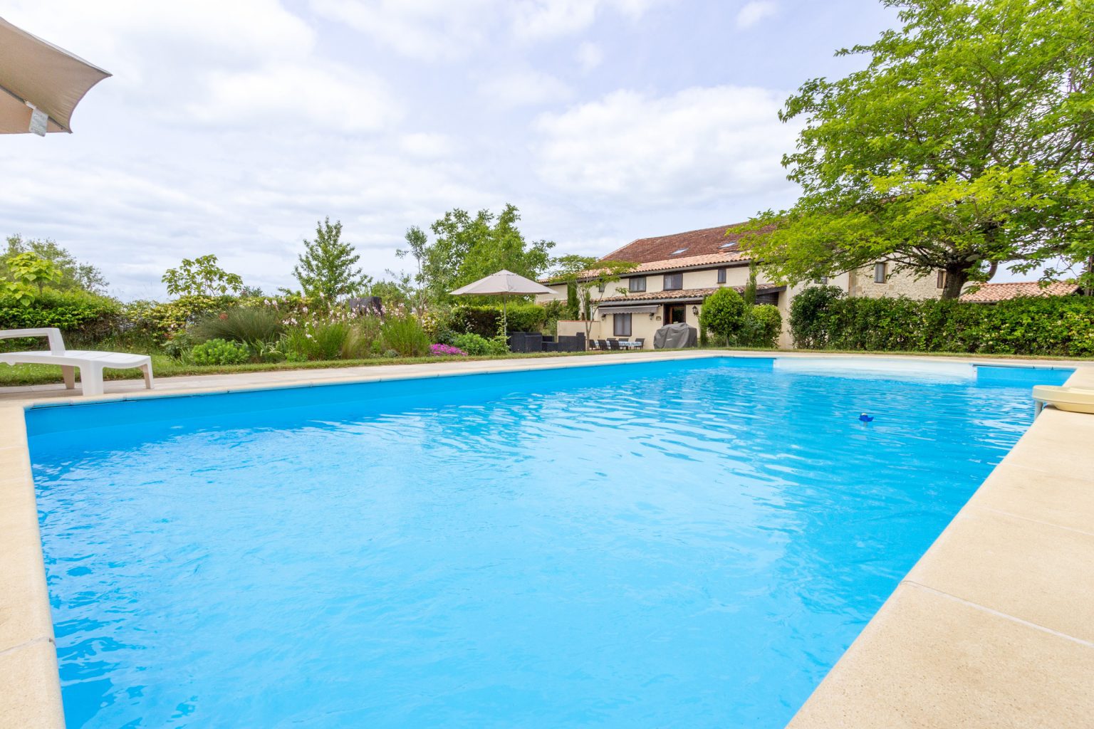 Looking back to Les Oliviers