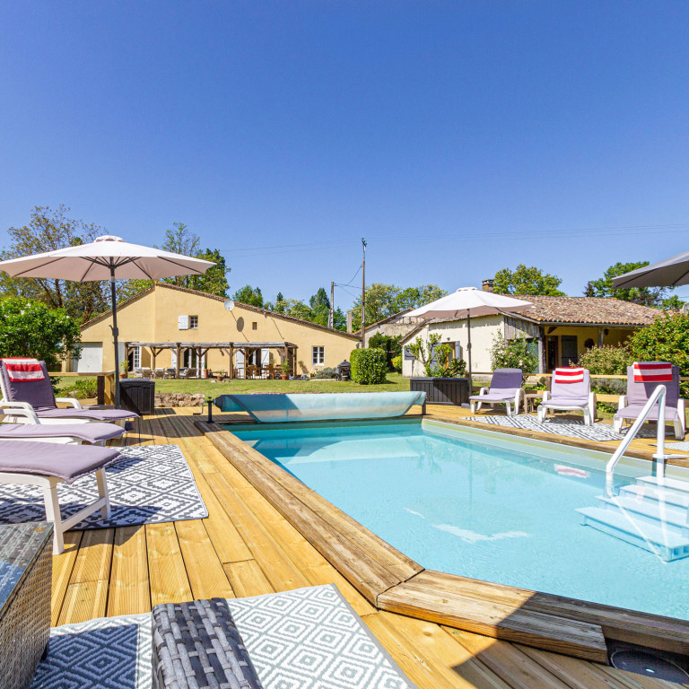 Maison de Tilleul holiday cottage near Duras. Allemans du Dropt in SW France