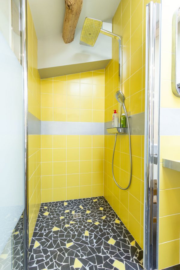 Shower room shared with bedrooms 2 and 3