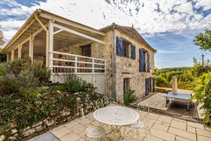 The house is set over 2 levels