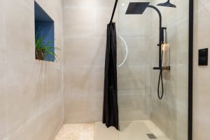 The shower room