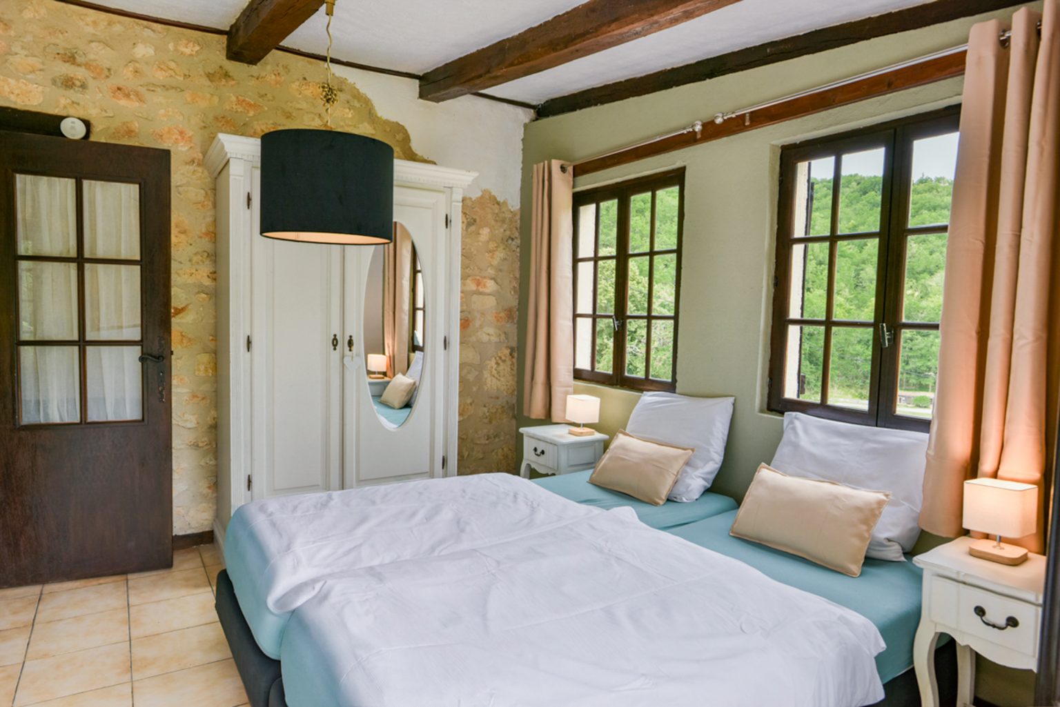 Villa 1 bedroom 1 at Jasmijn Villa, Beau Foret, Font Neuve near Souillac, Dordogne Valley, France.