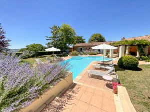 Villa Alouette beautiful feature pool
