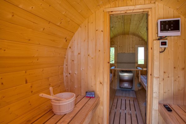 Your own sauna pod