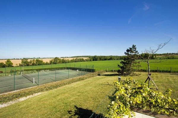 Your private tennis court