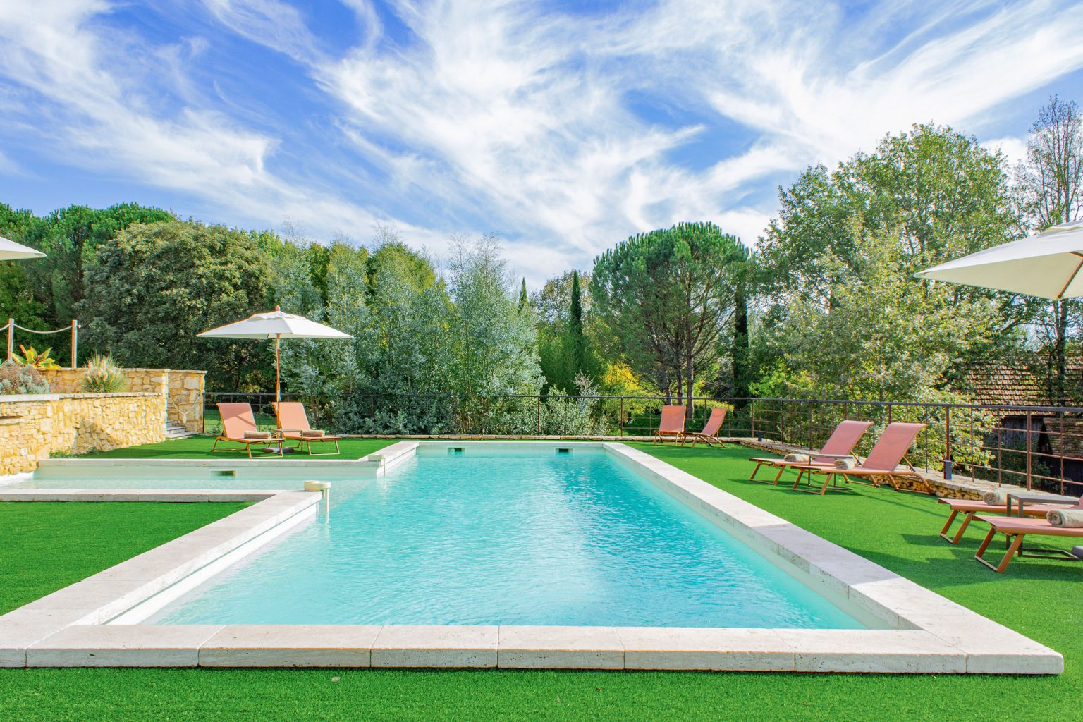 16m salt water swimming pool